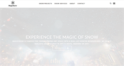 Desktop Screenshot of magicsnow.com